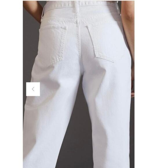Favorite Daughter The Tommy Mid Rise Boyfriend Jean Size 31‎ White Anthropologie - Picture 4 of 16